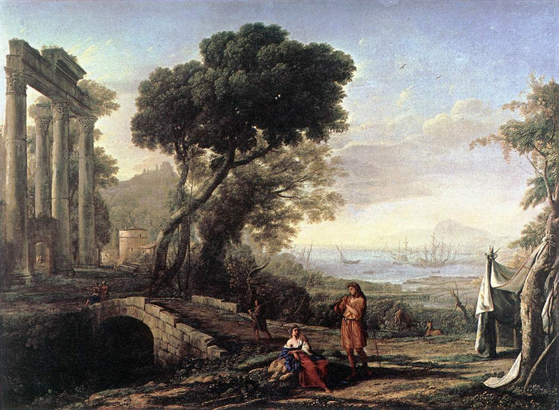 Claude Lorrain, Costal Landscape